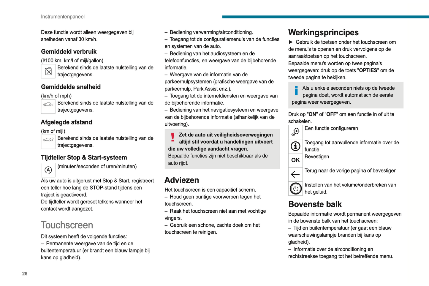 2023-2024 Peugeot 3008/5008 Owner's Manual | Dutch