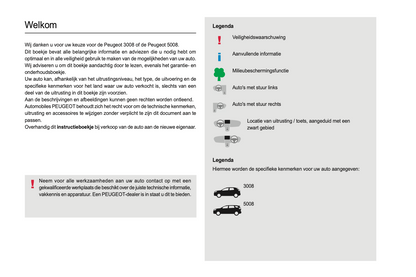 2023-2024 Peugeot 3008/5008 Owner's Manual | Dutch