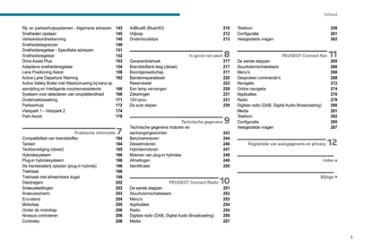 2023-2024 Peugeot 3008/5008 Owner's Manual | Dutch