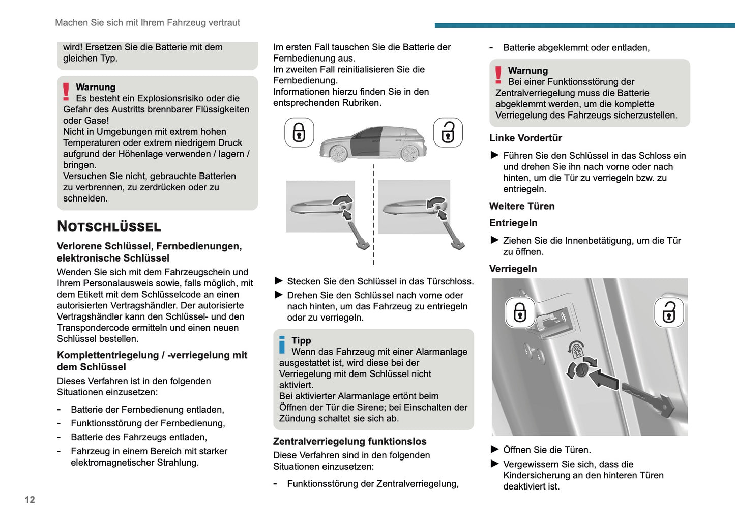 2025-2026 Peugeot 308 Owner's Manual | German