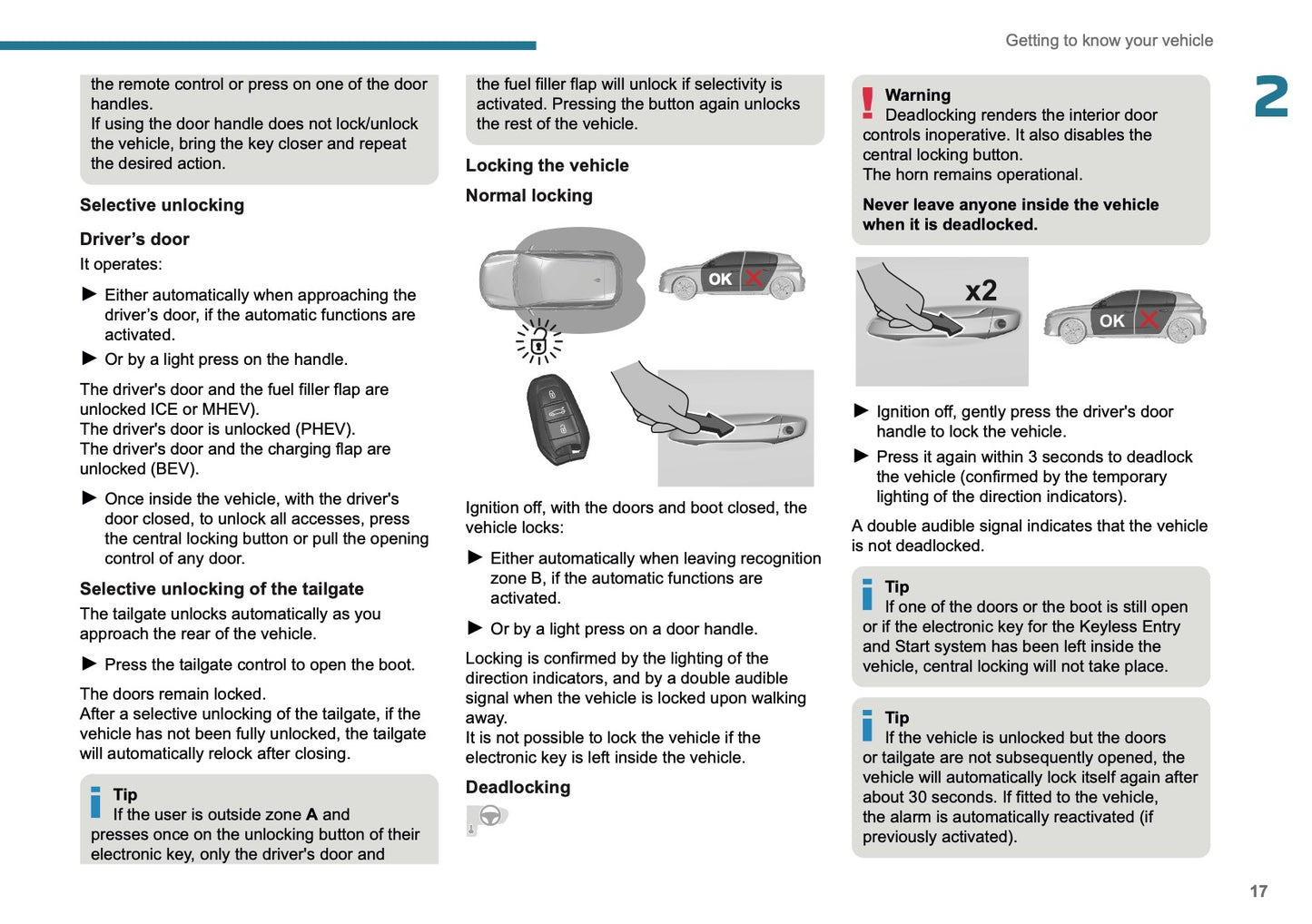 2025-2026 Peugeot 308 Owner's Manual | English