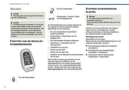 2025-2026 Peugeot 308 Owner's Manual | Dutch