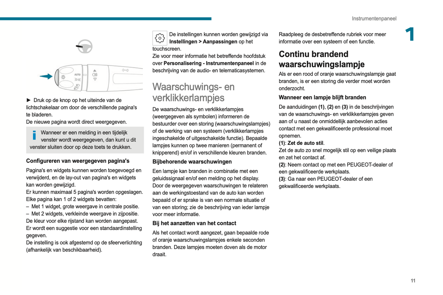 2022-2023 Peugeot 308/308 SW Gebruikershandleiding | Nederlands