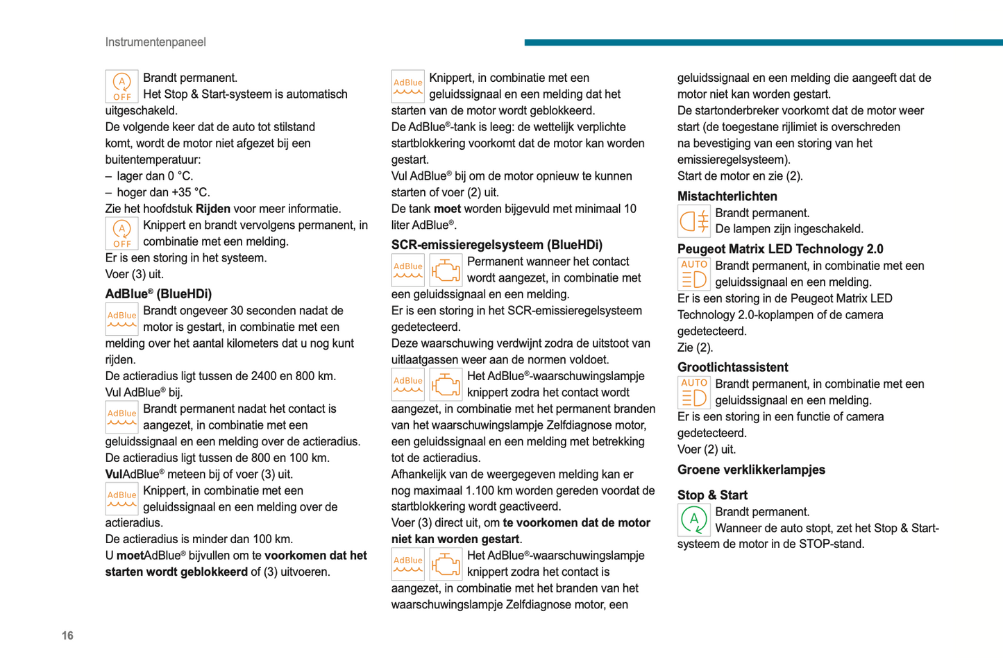 2022-2023 Peugeot 308/308 SW Gebruikershandleiding | Nederlands