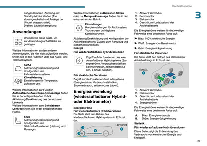 2024-2026 Peugeot 408/e-408 Owner's Manual | German