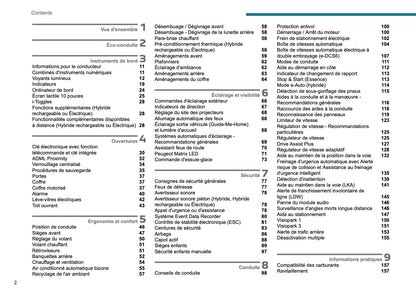 2024-2026 Peugeot 408/e-408 Owner's Manual | French