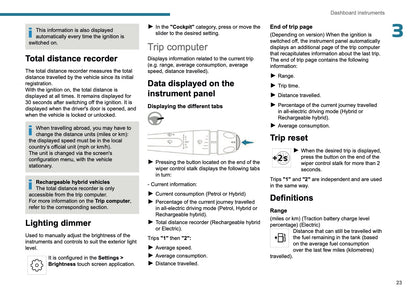 2024-2026 Peugeot 408/e-408 Owner's Manual | English
