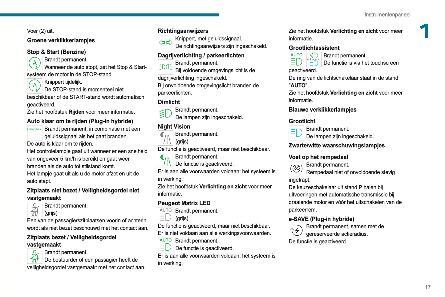 2024 Peugeot 408 Owner's Manual | Dutch