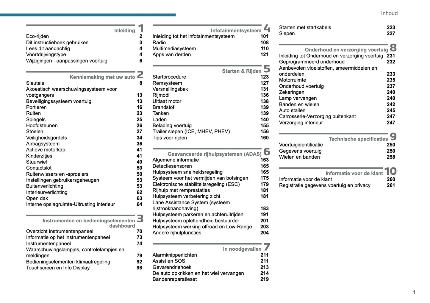 2026 Peugeot 408 Owner's Manual | Dutch