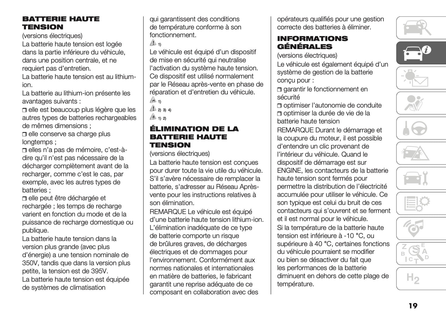 2025 Peugeot Boxer Owner's Manual | French