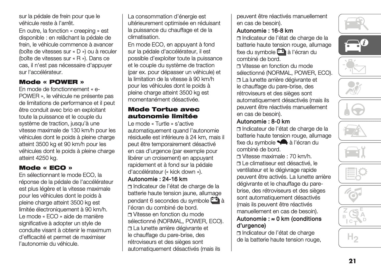 2025 Peugeot Boxer Owner's Manual | French