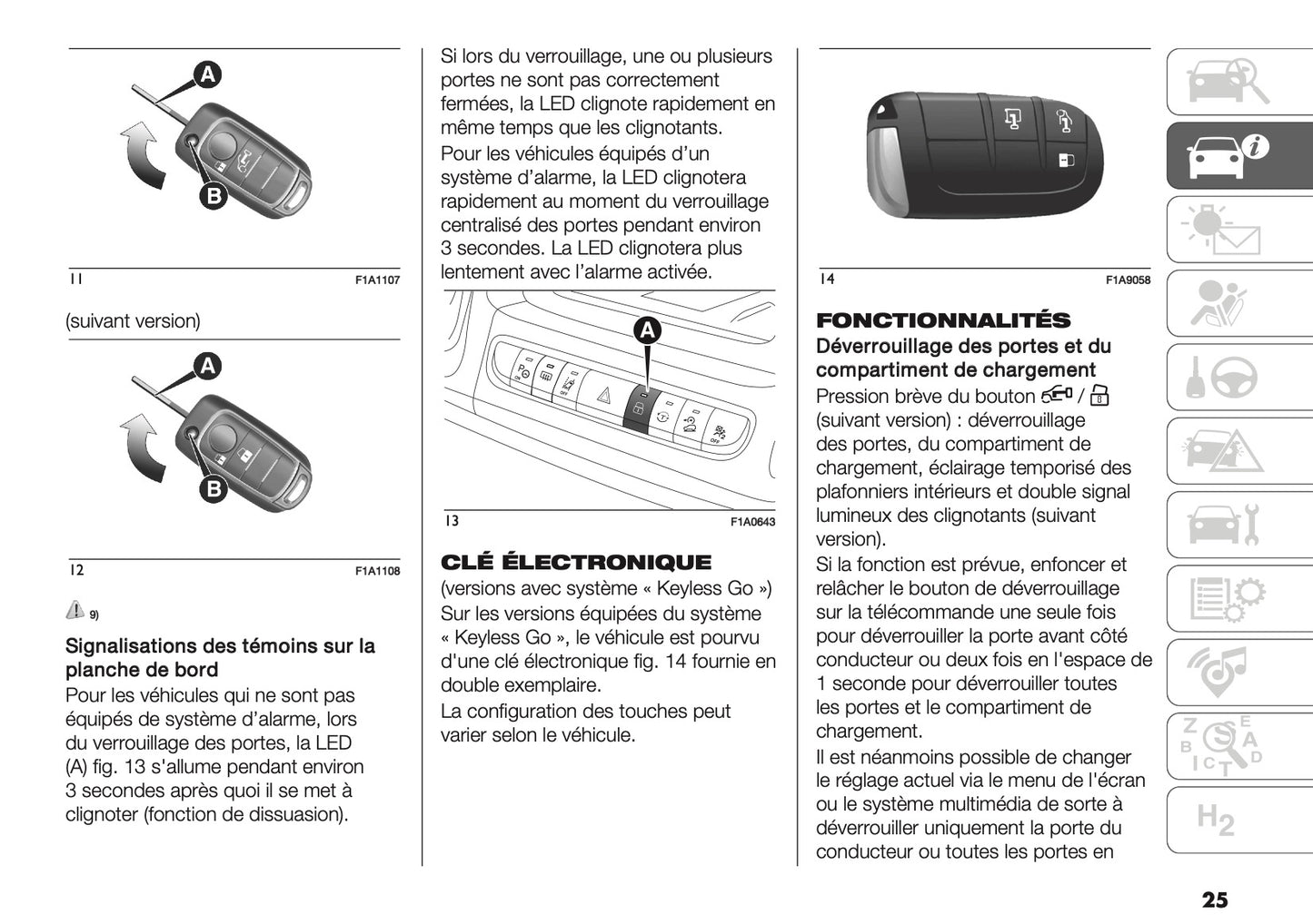 2025 Peugeot Boxer Owner's Manual | French