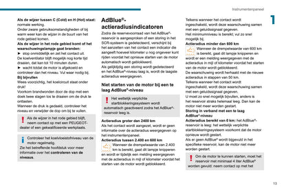 2019-2020 Peugeot Boxer Owner's Manual | Dutch