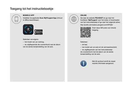 2019-2020 Peugeot Boxer Owner's Manual | Dutch