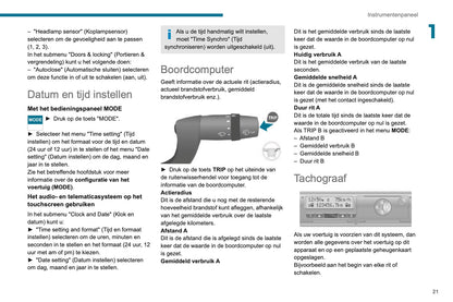 2019-2020 Peugeot Boxer Owner's Manual | Dutch