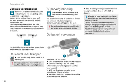2019-2020 Peugeot Boxer Owner's Manual | Dutch