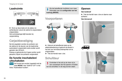 2019-2020 Peugeot Boxer Owner's Manual | Dutch