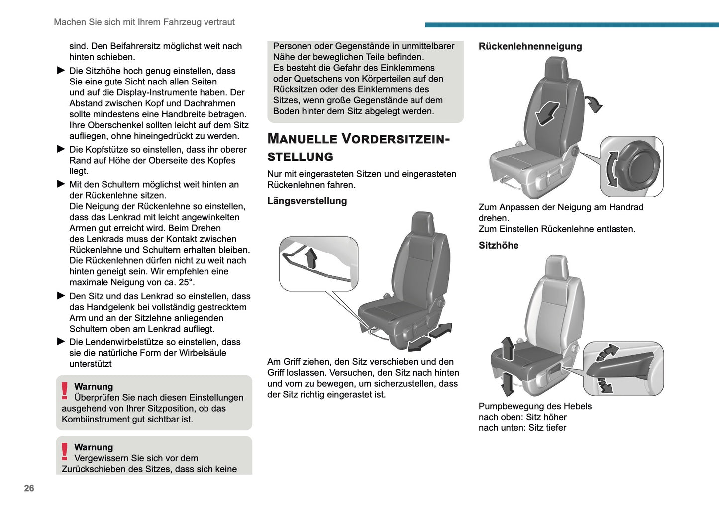 2025 Peugeot Expert/Traveller Owner's Manual | German