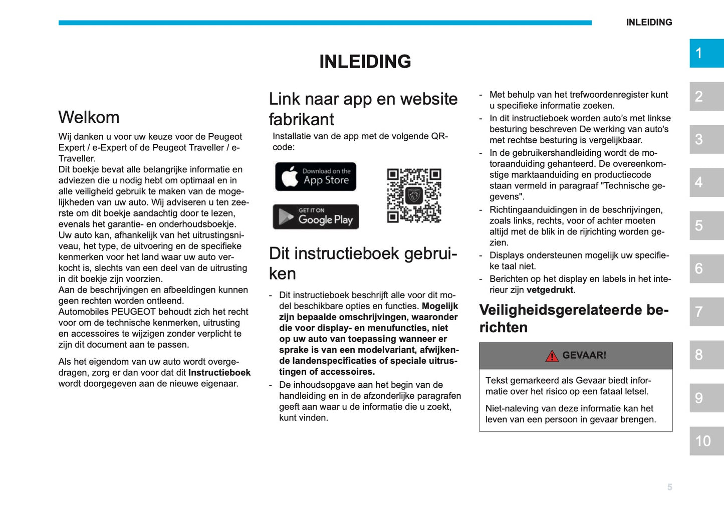 2026 Peugeot Expert/Traveller Gebruikershandleiding | Nederlands