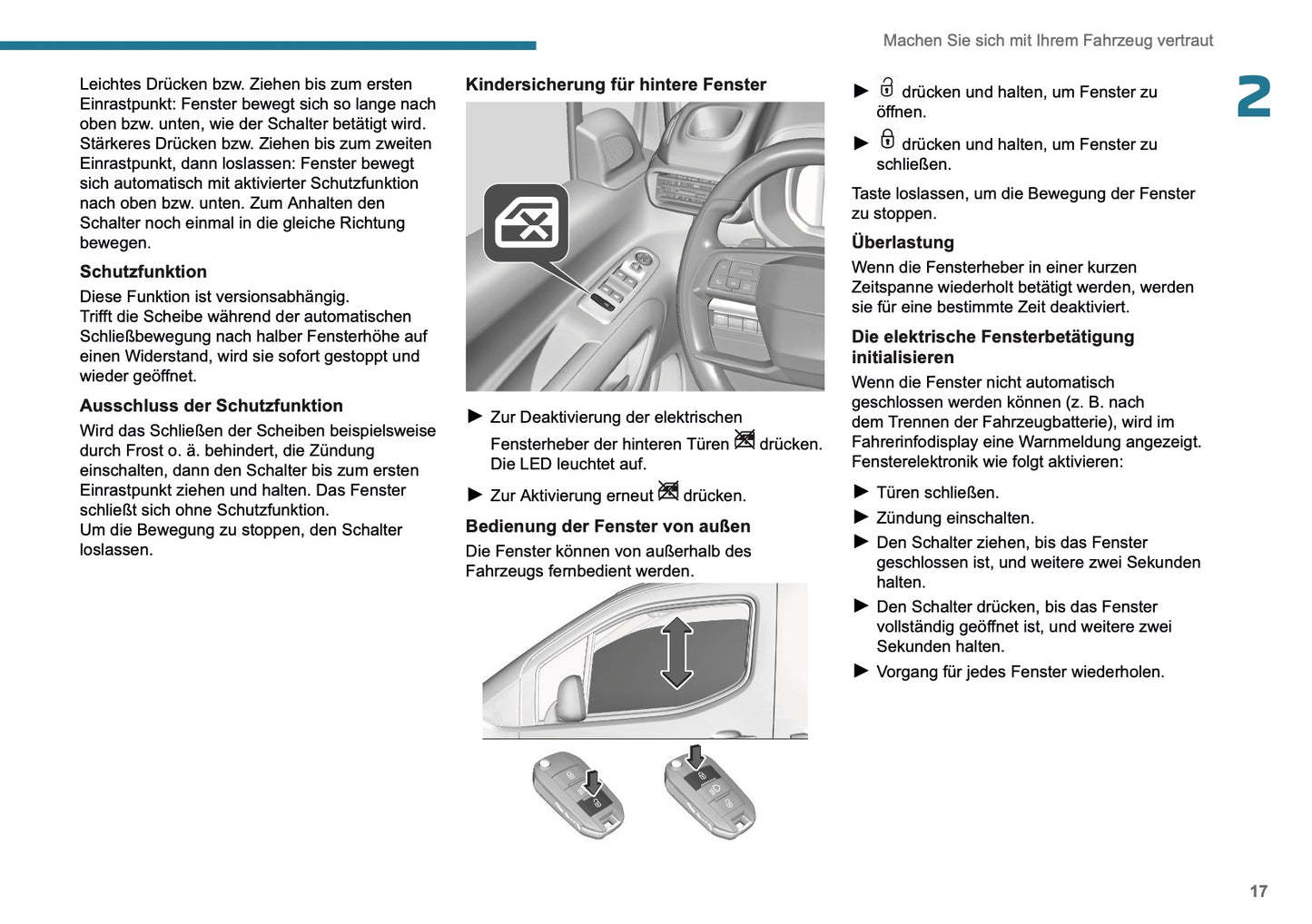 2025 Peugeot Rifter/Partner Owner's Manual | German