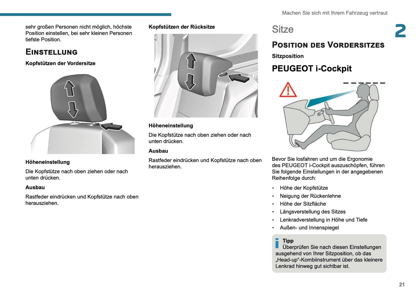 2025 Peugeot Rifter/Partner Owner's Manual | German