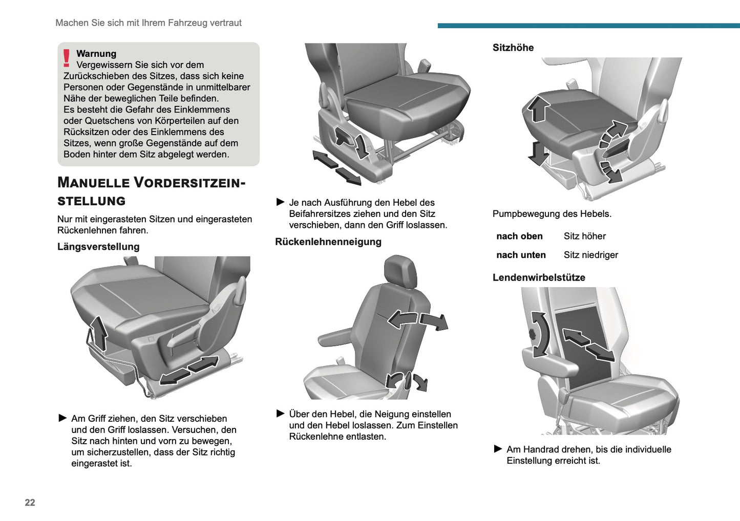 2025 Peugeot Rifter/Partner Owner's Manual | German