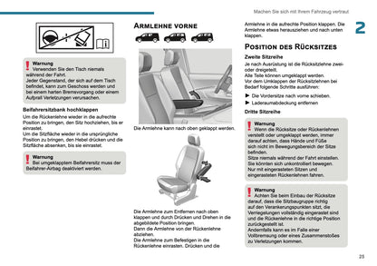 2025 Peugeot Rifter/Partner Owner's Manual | German