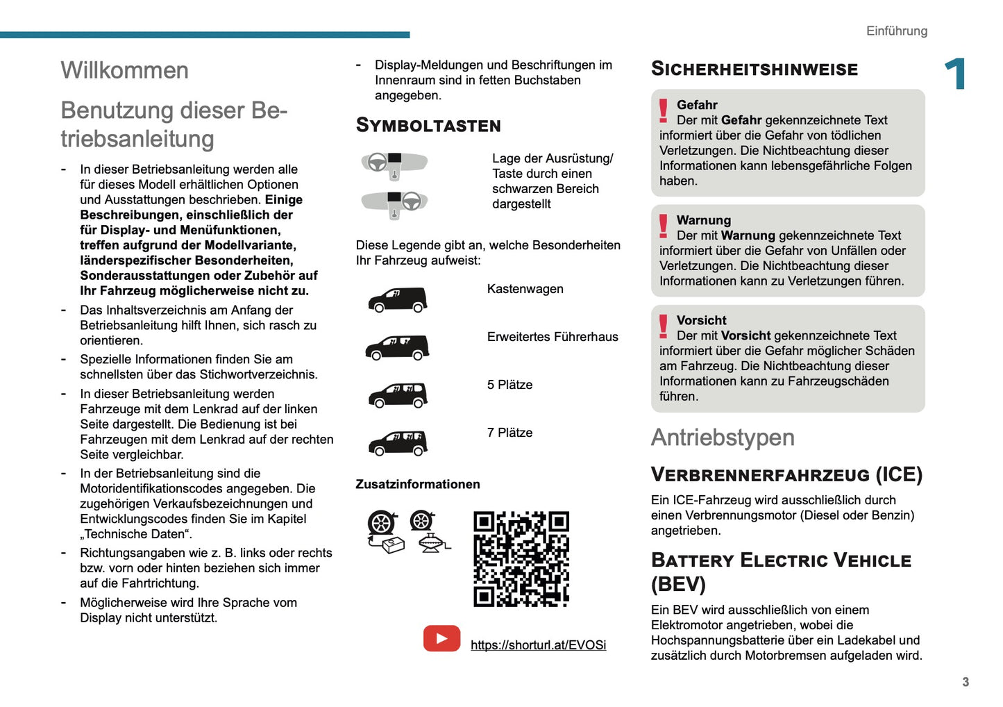 2025 Peugeot Rifter/Partner Owner's Manual | German