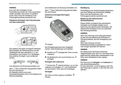 2025 Peugeot Rifter/Partner Owner's Manual | German