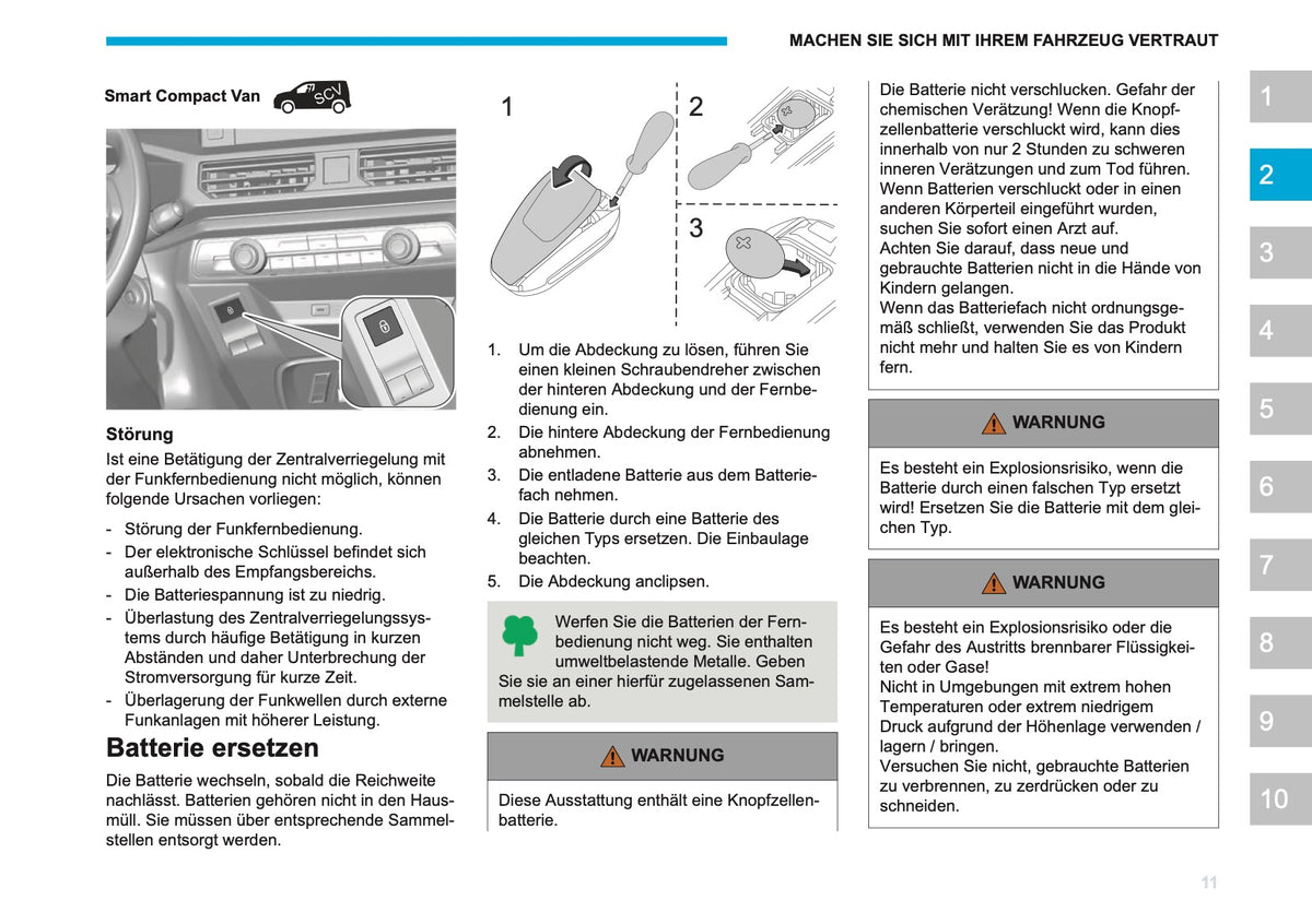 2026 Peugeot Rifter/Partner Bedienungsanleitung | Deutsch