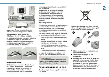 2025 Peugeot Rifter/Partner Manuel du propriétaire | Français