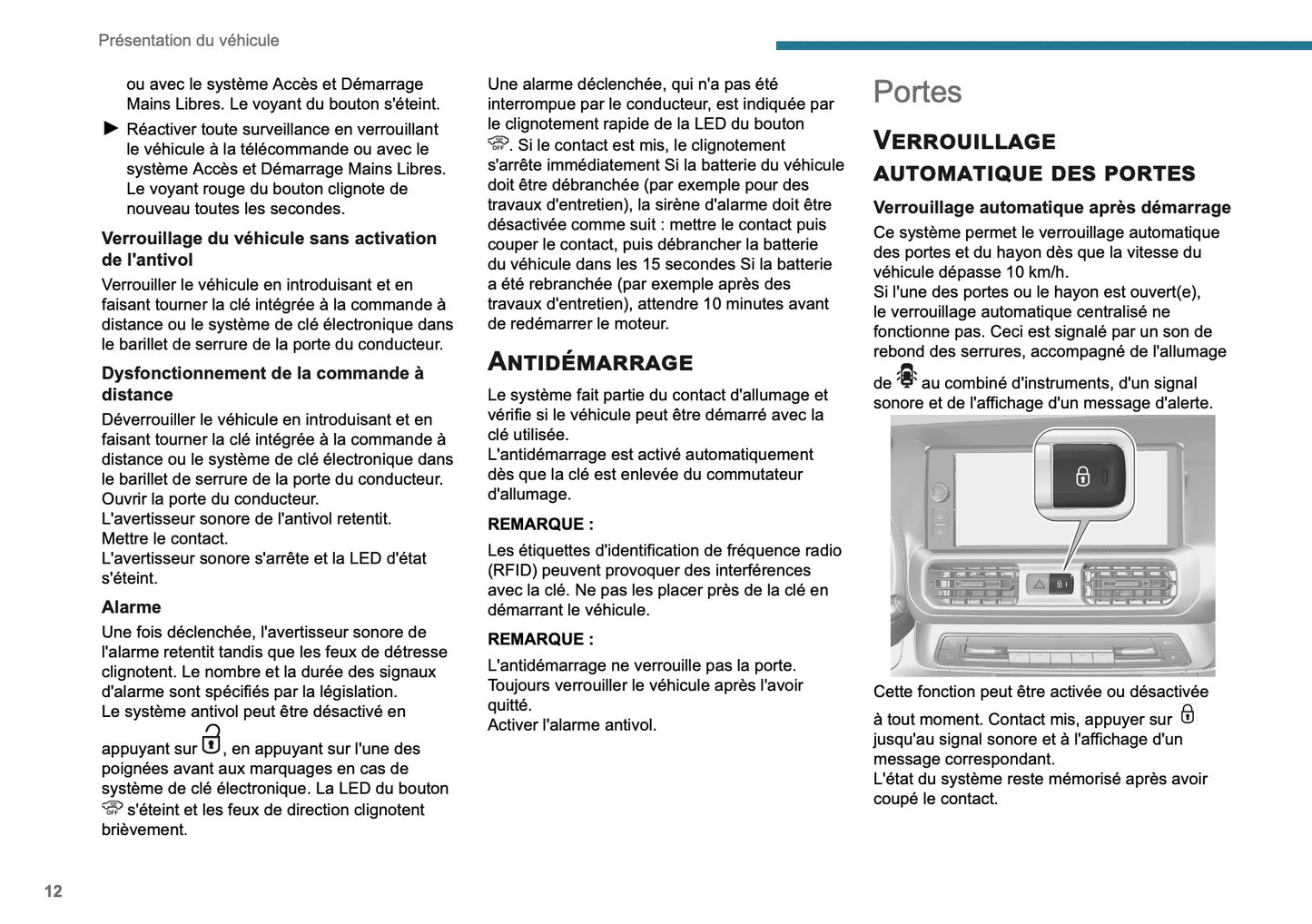 2025 Peugeot Rifter/Partner Manuel du propriétaire | Français