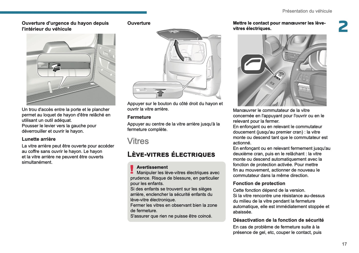 2025 Peugeot Rifter/Partner Manuel du propriétaire | Français