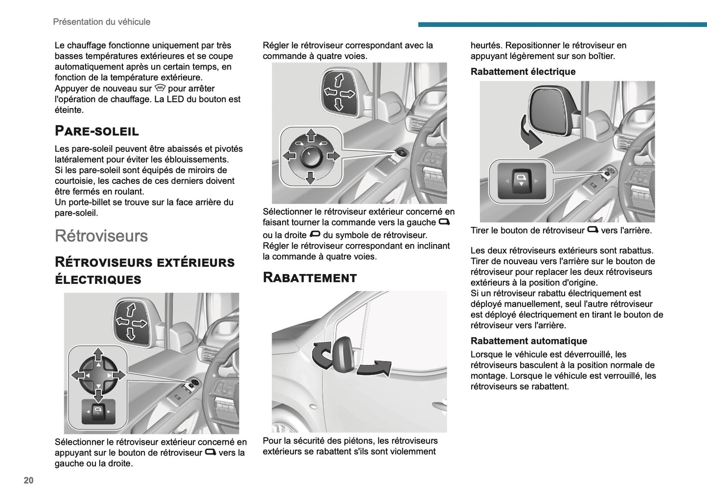 2025 Peugeot Rifter/Partner Manuel du propriétaire | Français