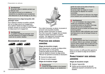 2025 Peugeot Rifter/Partner Manuel du propriétaire | Français