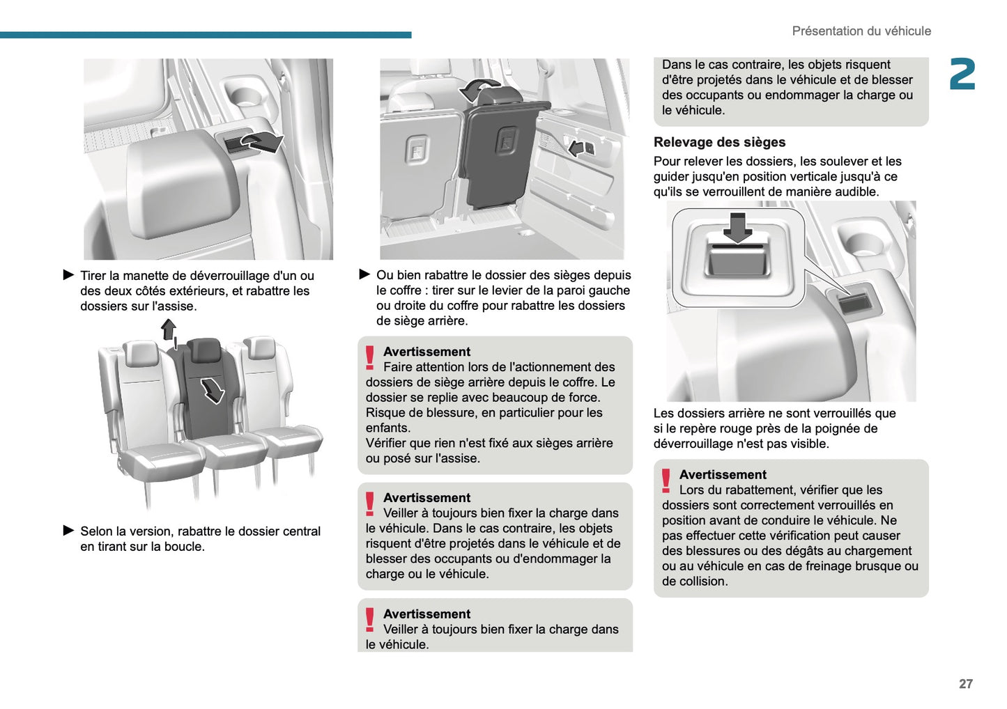 2025 Peugeot Rifter/Partner Manuel du propriétaire | Français