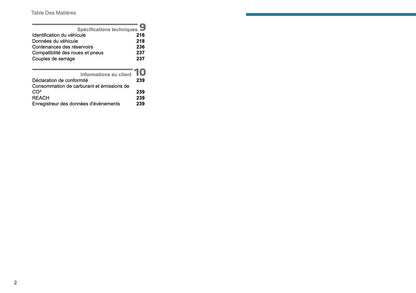 2025 Peugeot Rifter/Partner Manuel du propriétaire | Français