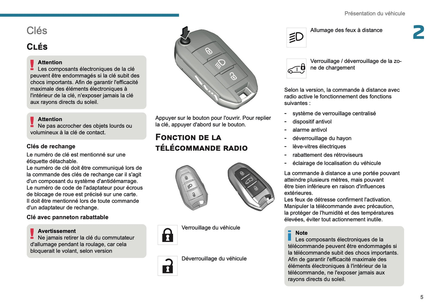 2025 Peugeot Rifter/Partner Manuel du propriétaire | Français