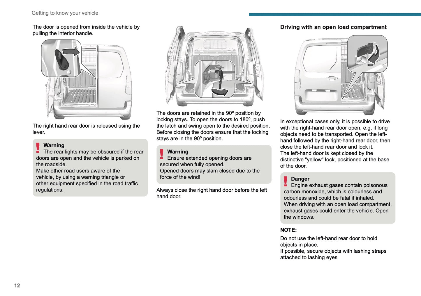 2025 Peugeot Rifter/Partner Owner's Manual | English