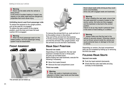 2025 Peugeot Rifter/Partner Owner's Manual | English