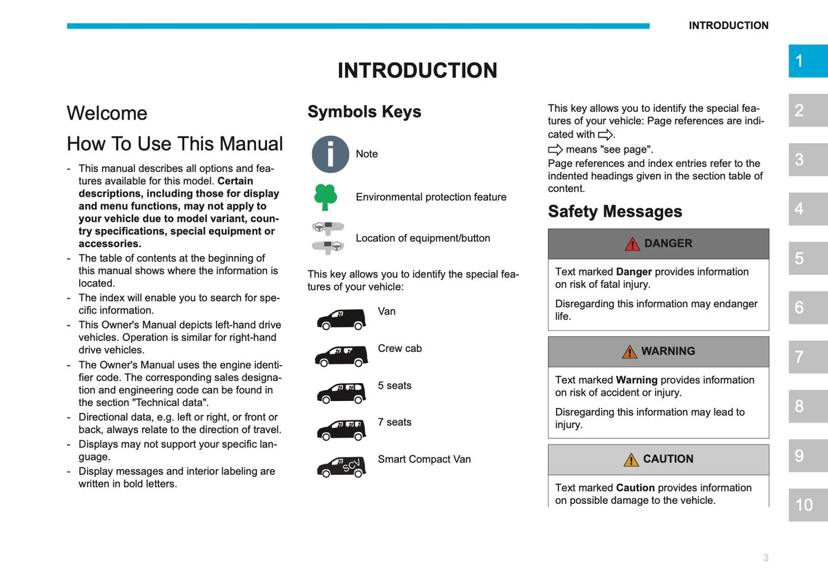 2026 Peugeot Rifter/Partner Owner's Manual | English