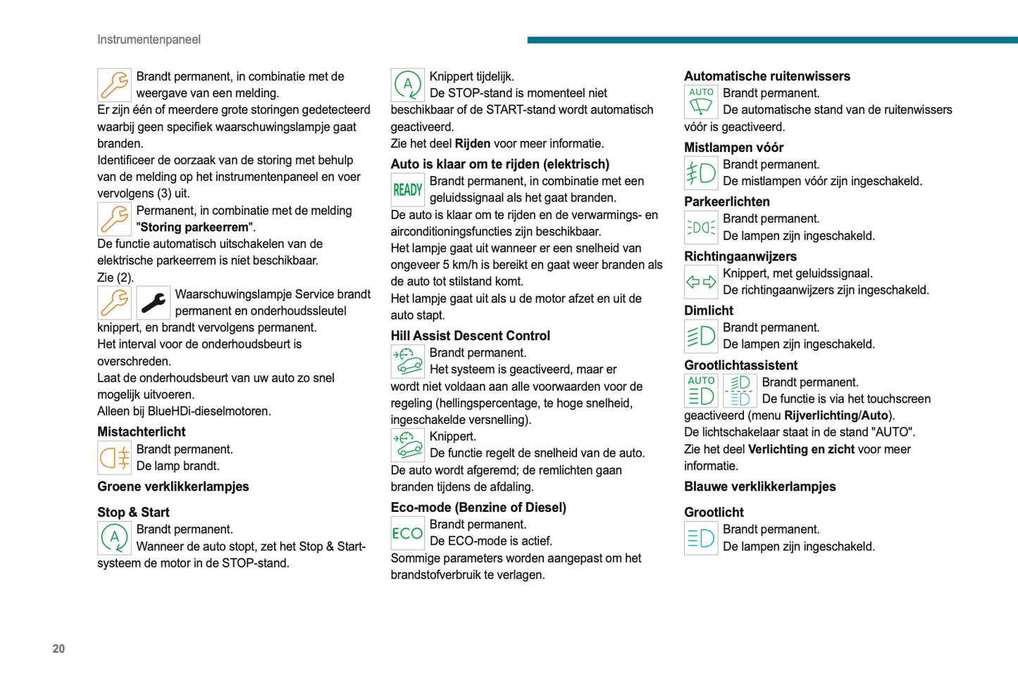 2021-2022 Peugeot Rifter/e-Rifter Partner/e-Partner Gebruikershandleiding | Nederlands