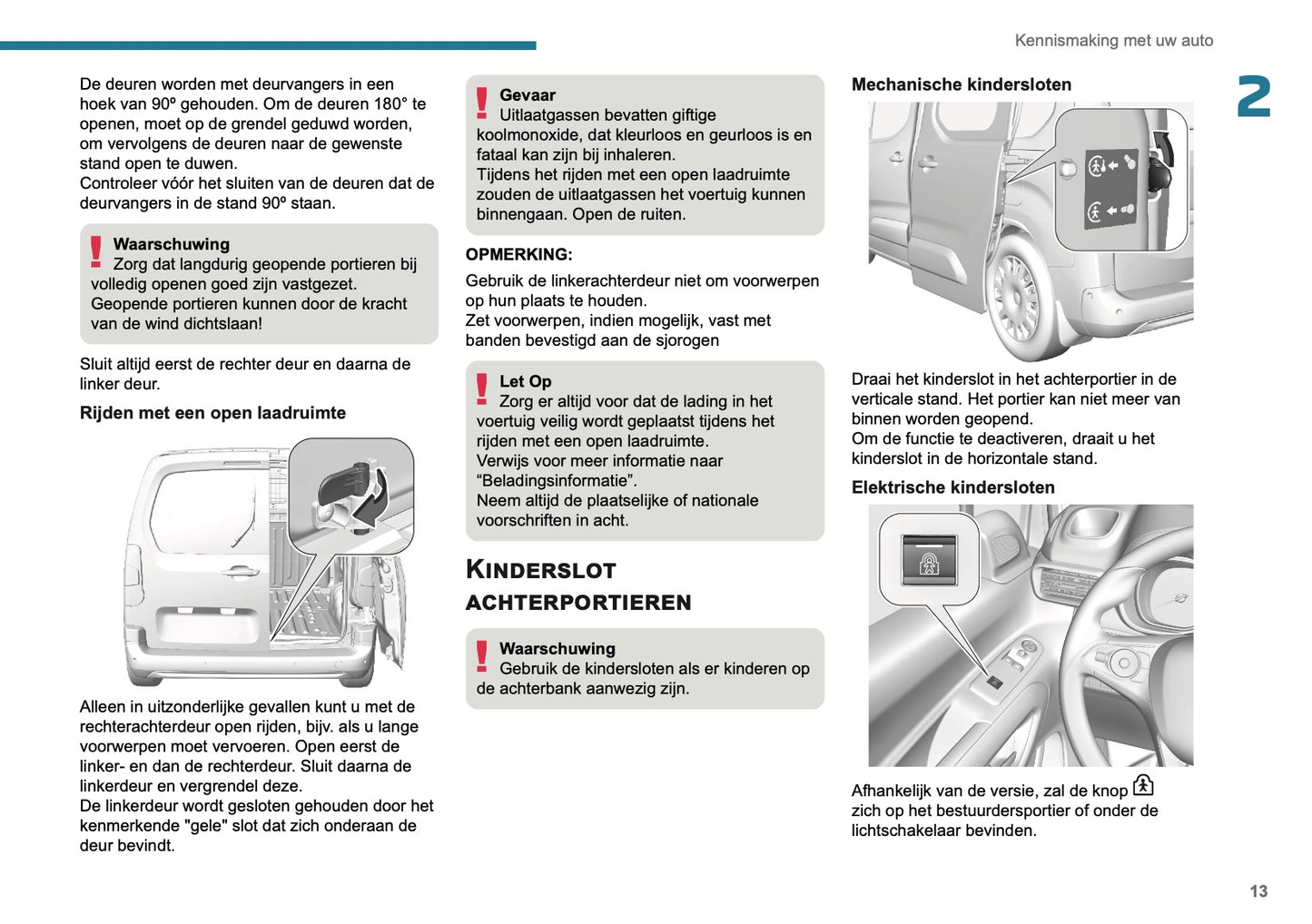 2025 Peugeot Rifter/Partner Owner's Manual | Dutch