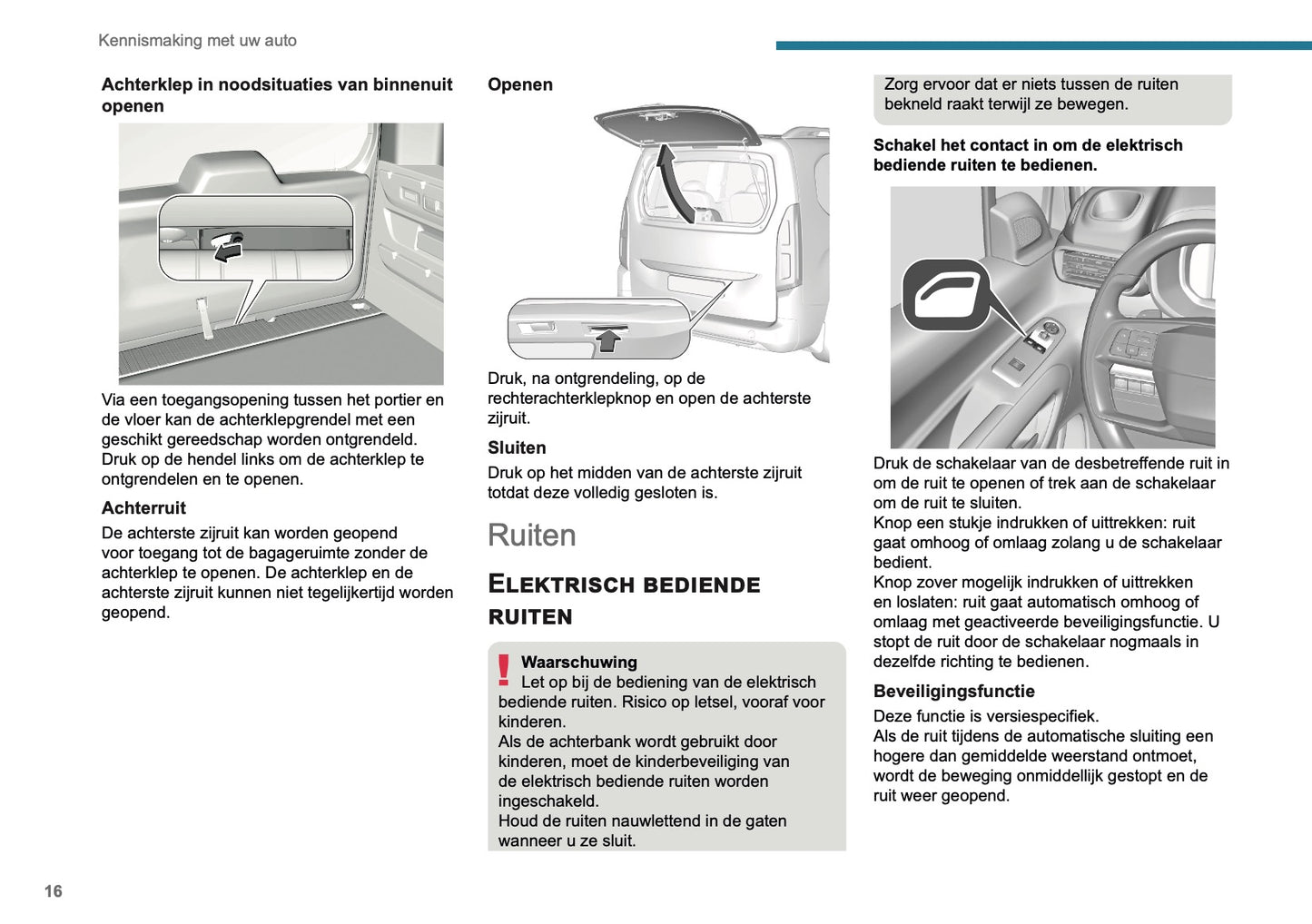 2025 Peugeot Rifter/Partner Owner's Manual | Dutch