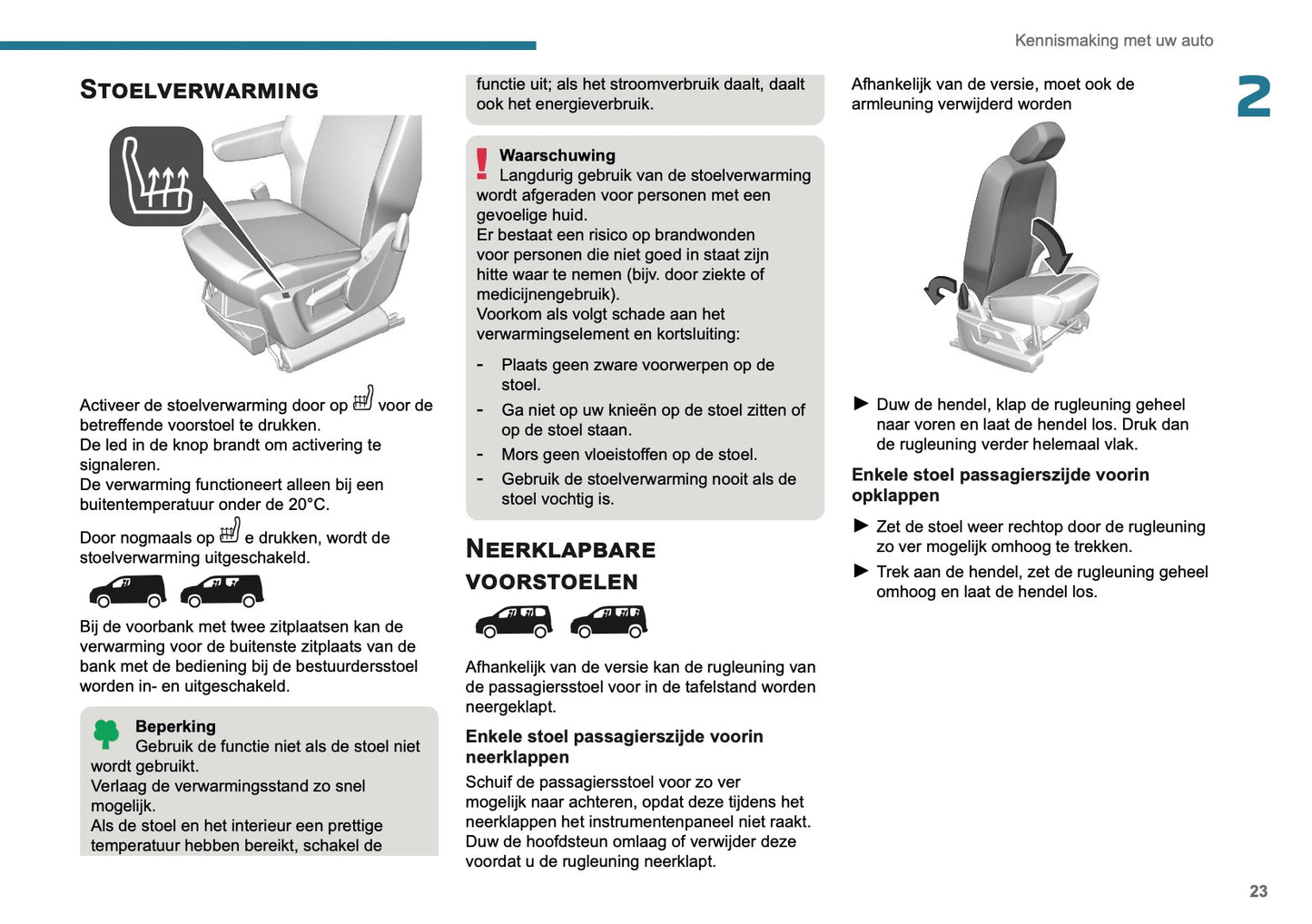 2025 Peugeot Rifter/Partner Owner's Manual | Dutch