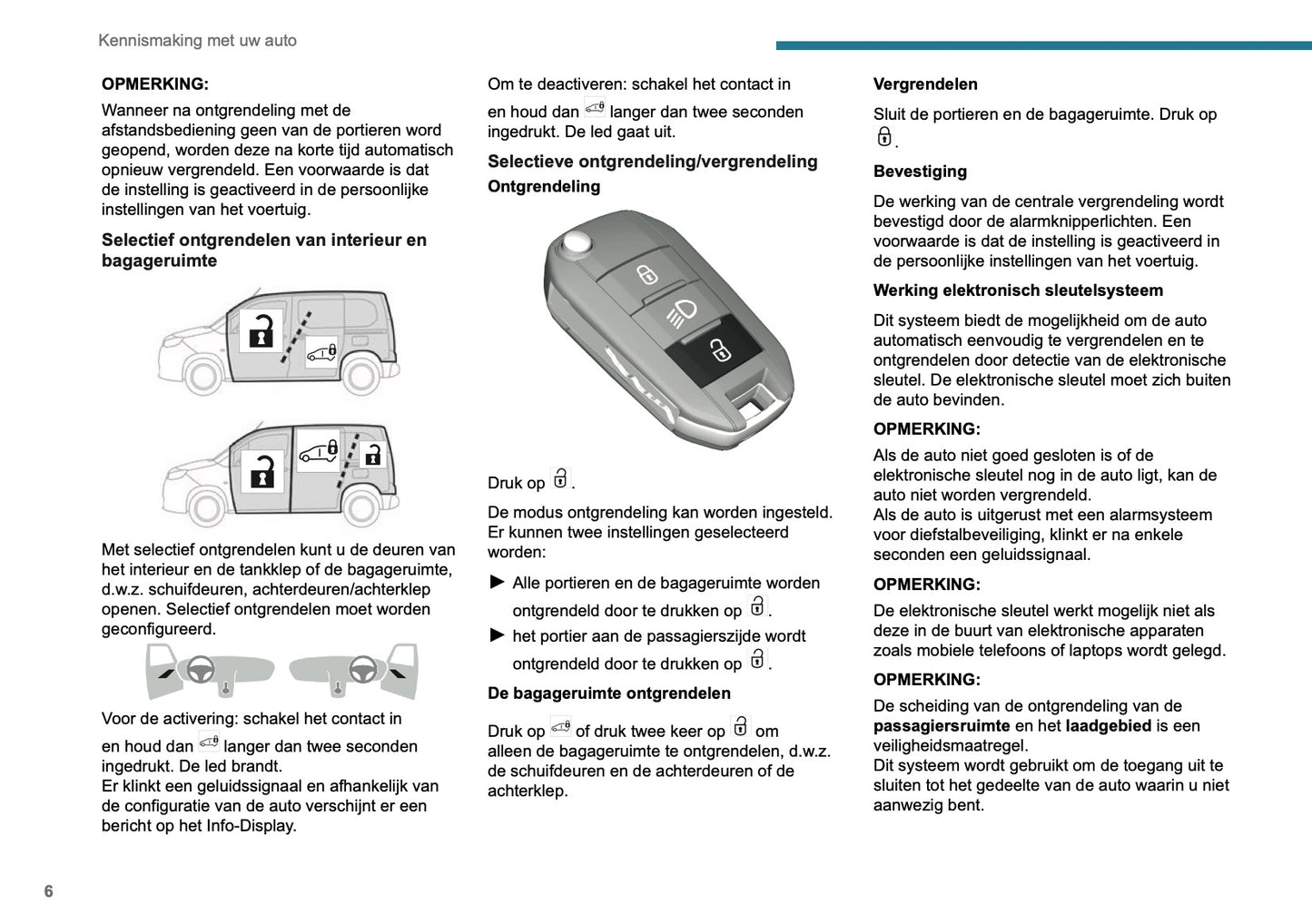 2025 Peugeot Rifter/Partner Owner's Manual | Dutch