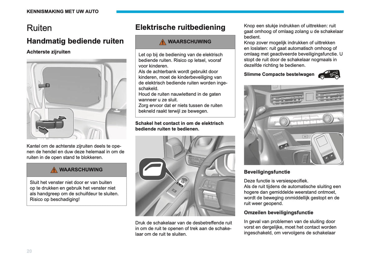 2026 Peugeot Rifter/Partner Gebruikershandleiding | Nederlands