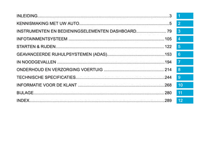 2026 Peugeot Rifter/Partner Gebruikershandleiding | Nederlands