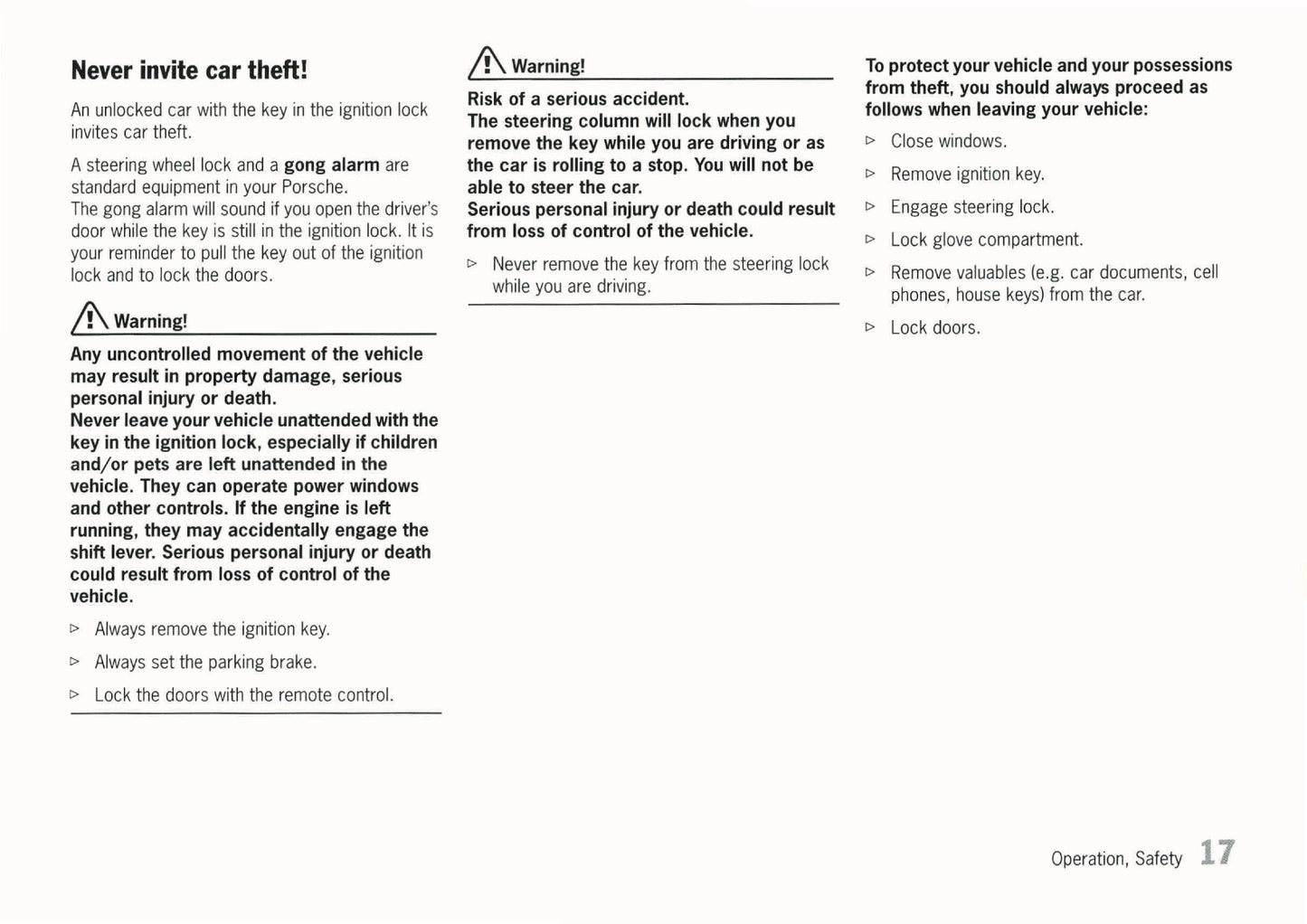 2010 Porsche 911 GT3/GT3 RS Owner's Manual | English