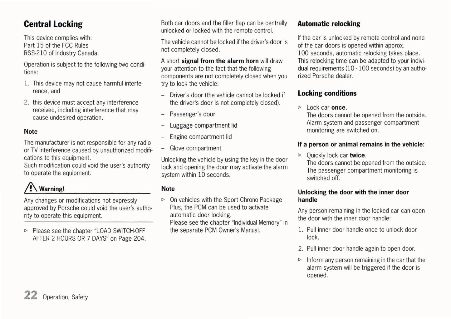 2010 Porsche 911 GT3/GT3 RS Owner's Manual | English